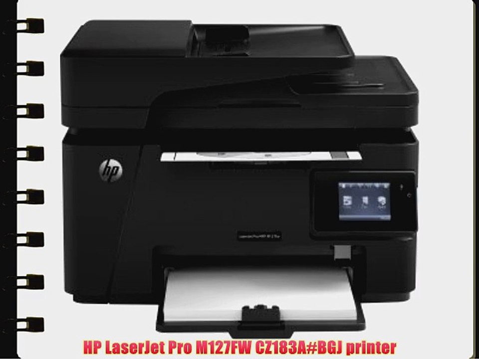 HP LaserJet Pro M127FW CZ183A#BGJ printer