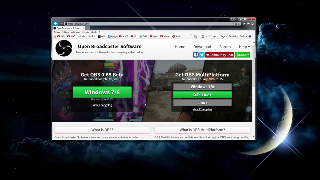 Tutorial capture video avec OBS