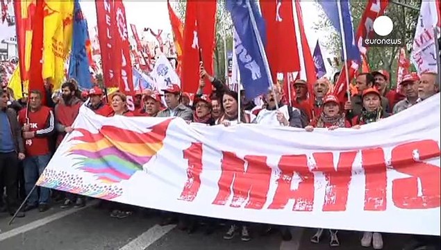 Першотравень у Стамбулі: понад 20 поранених, понад 200 заарештованих