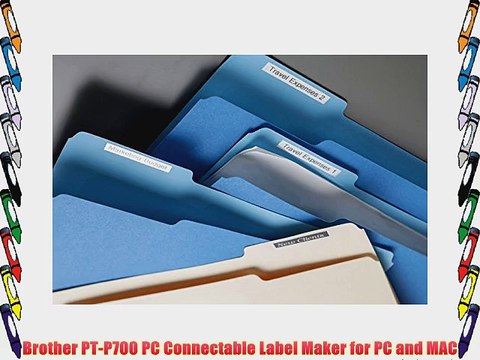 Brother PT-P700 PC Connectable Label Maker for PC and MAC