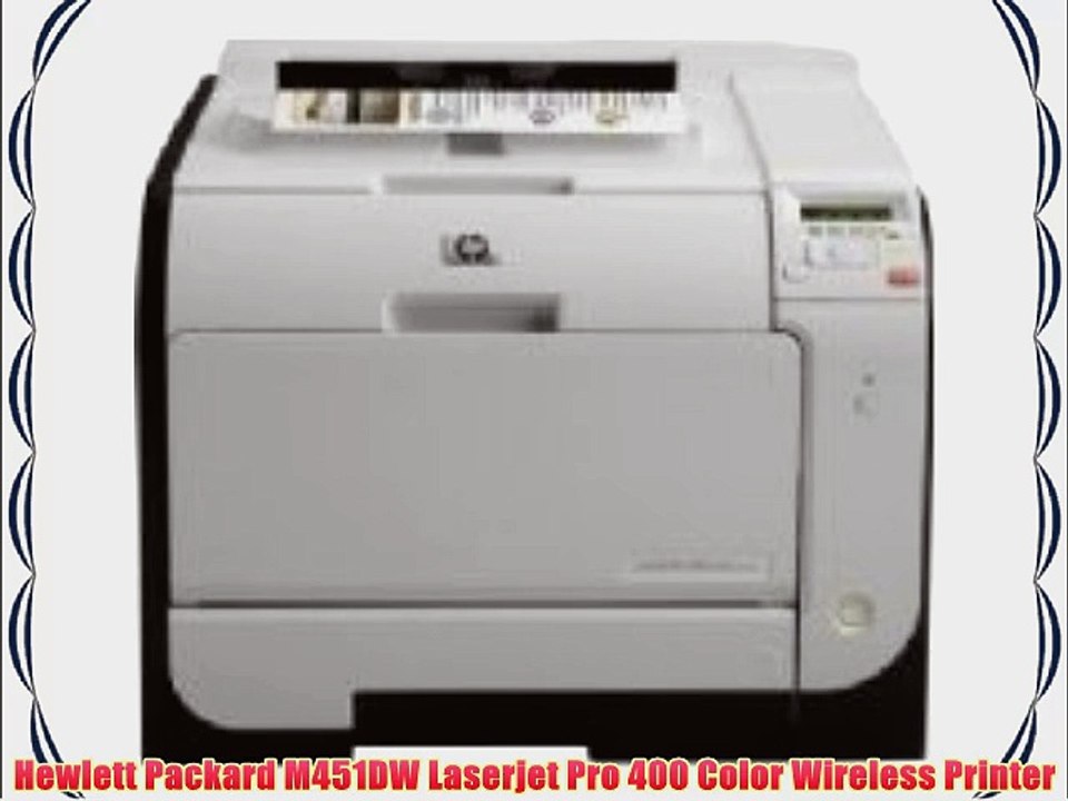 Hewlett Packard M451DW Laserjet Pro 400 Color Wireless Printer