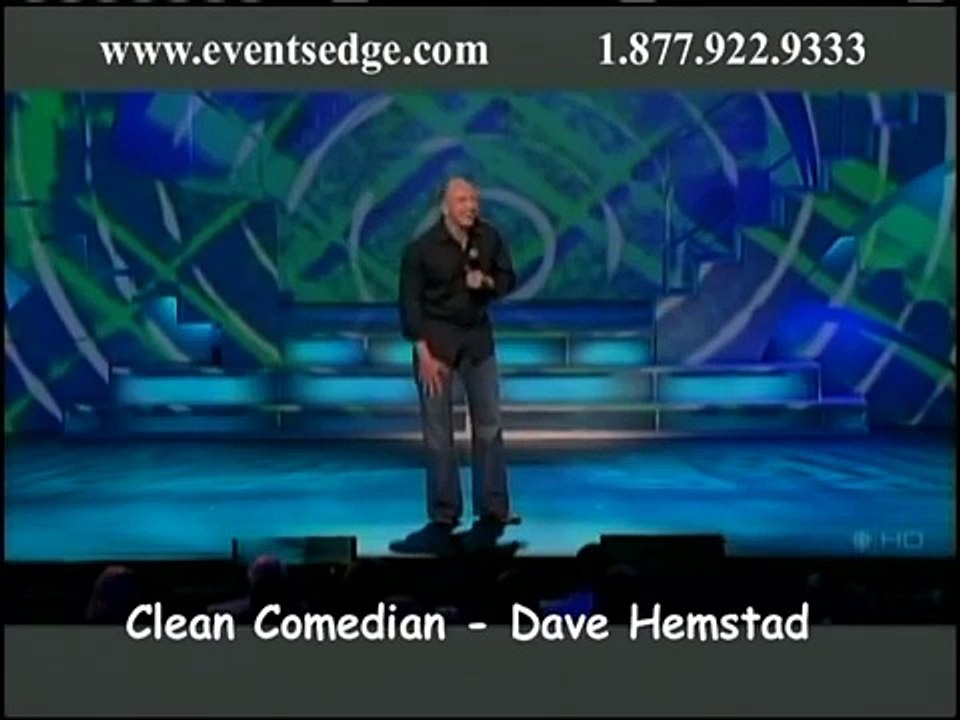 Listen to the Clean Comedian Dave Hemstad
