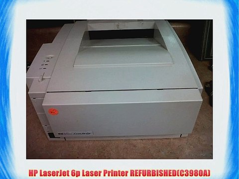 HP LaserJet 6p Laser Printer REFURBISHED(C3980A)