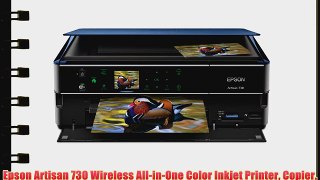 Epson Artisan 730 Wireless All-in-One Color Inkjet Printer Copier Scanner (iOS/Tablet/Smartphone/AirPrint