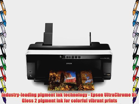 Epson Stylus Photo R2000 Wireless Wide-Format Color Inkjet Printer (C11CB35201)