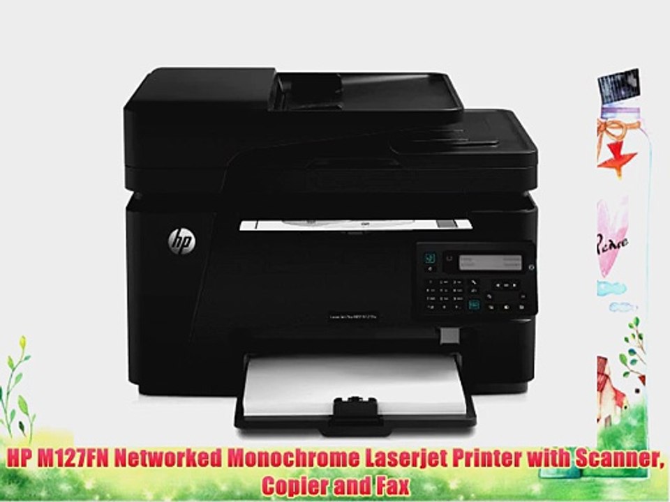 HP M127FN Networked Monochrome Laserjet Printer with Scanner Copier and Fax