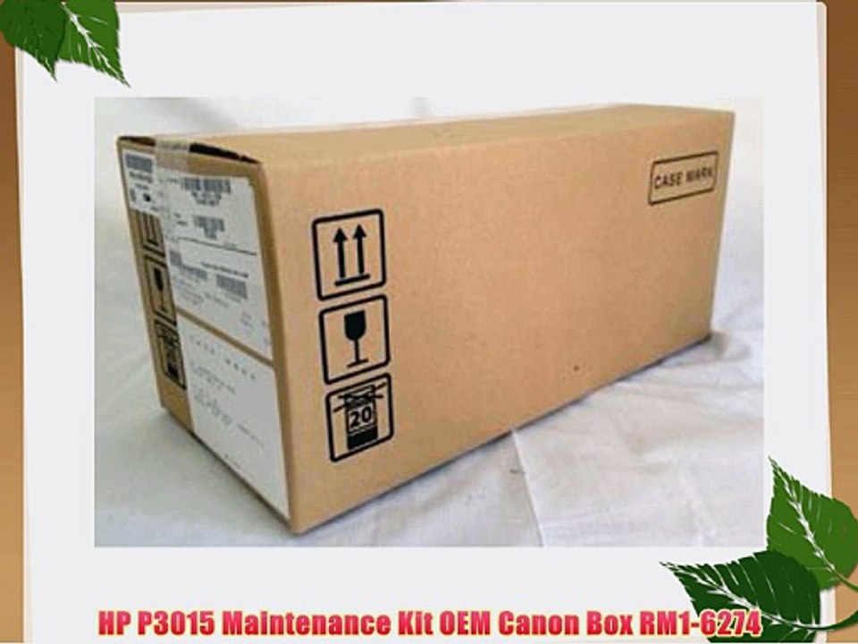 HP P3015 Maintenance Kit OEM Canon Box RM1-6274