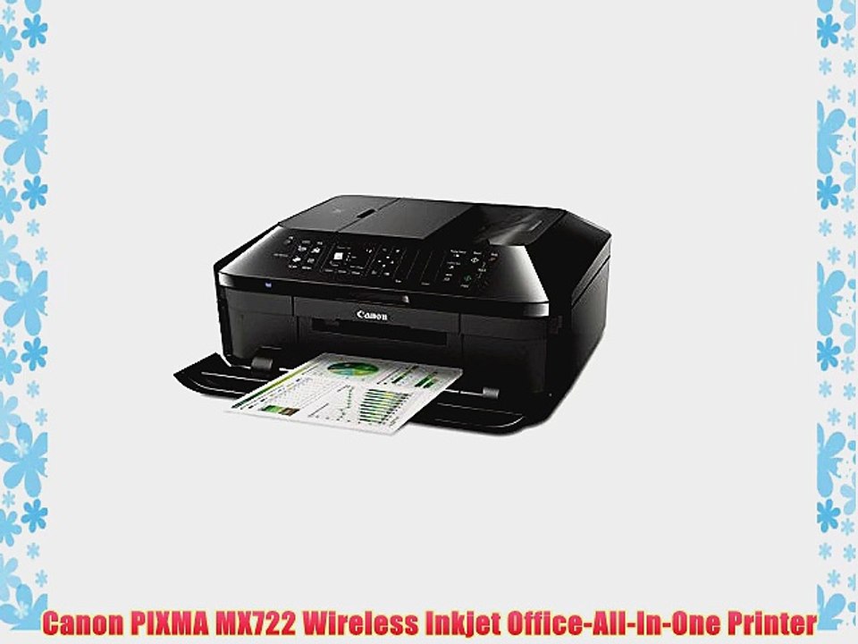 Canon pixma mx722 wireless inkjet office all in one printer Canon Pixma Mx722 Wireless Inkjet Office All In One Printer Video Dailymotion