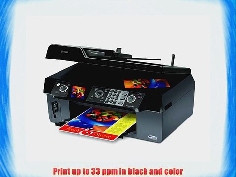 Epson WorkForce 500 All-in-One Printer (Black) (C11CA40201)