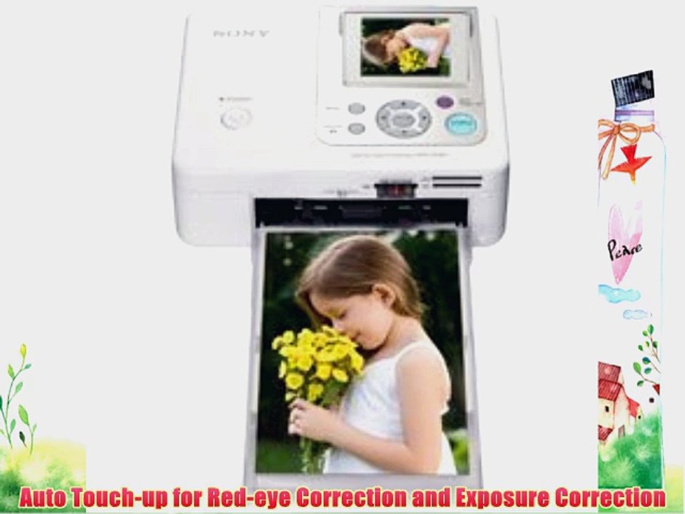 Sony DPP-FP67 Picture Station Photo Printer with Built-in 2.4-Inch LCD Tilt-Adjustable Display