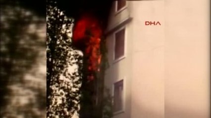 Oksijen Tüpü Patladı, Daireyi Alevler Sardı