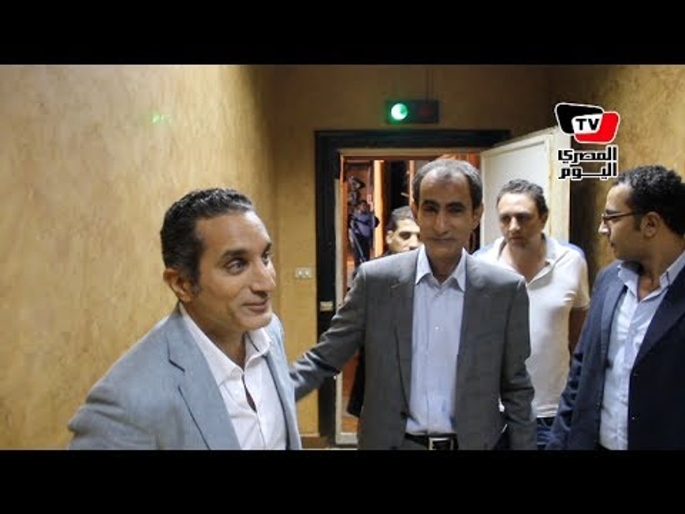 كواليس حلقة يسري فودة مع باسم يوسف في «آخر كلام»