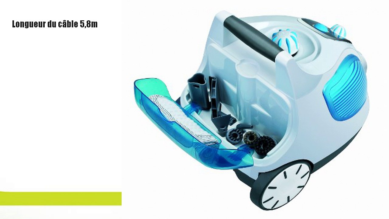 Thomas 792023 Vaporo Buggy Nettoyeur Vapeur Bleu Clair