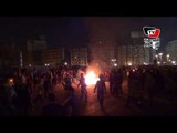 اشتباكات بين الأمن والمتظاهرين أمام «الجامعة العربية» في ذكرى «محمد محمود»