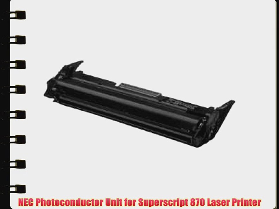 NEC Photoconductor Unit for Superscript 870 Laser Printer