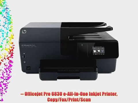 Officejet Pro 6830 e-All-in-One Inkjet Printer Copy/Fax/Print/Scan