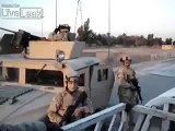 Soldiers Wave hello to 3 cars and then Insurgents detonate I