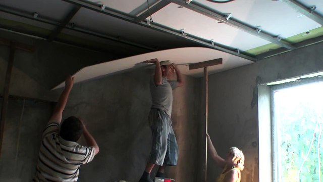 легкая установка гипсокартона