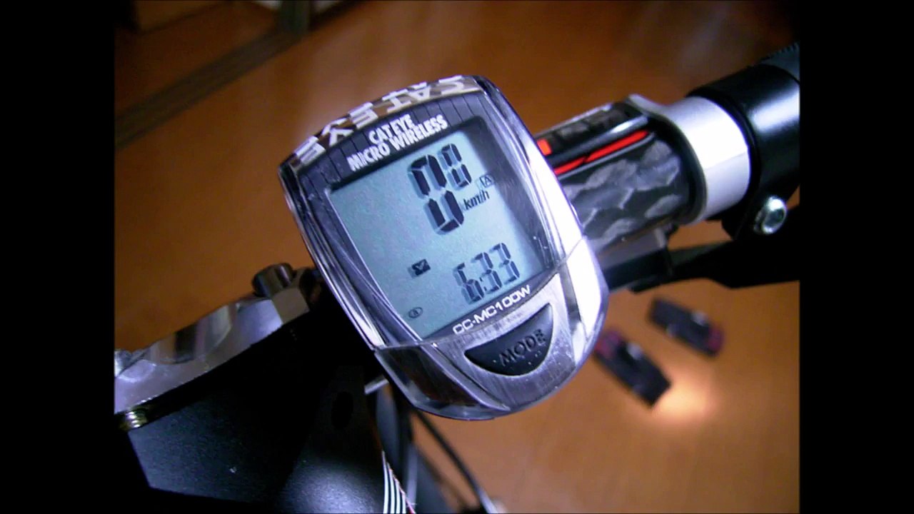 クロス・ロードバイク初めてのサイコンはキャットアイがおすすめ