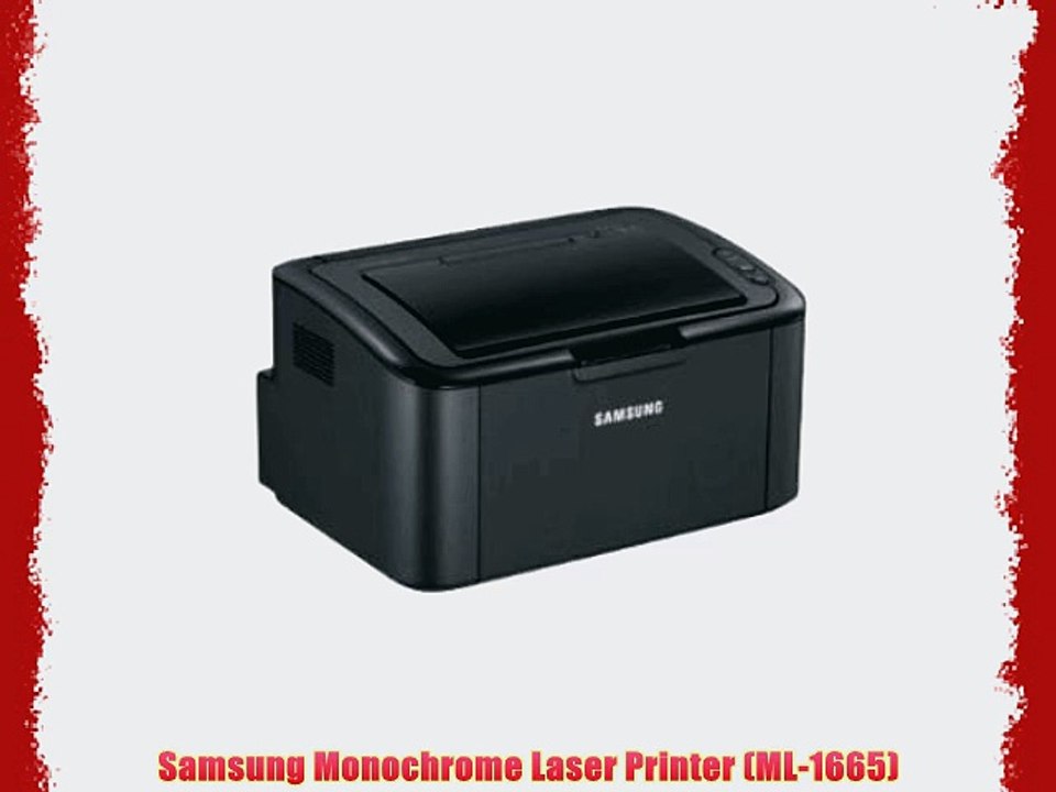 Samsung Monochrome Laser Printer (ML-1665)