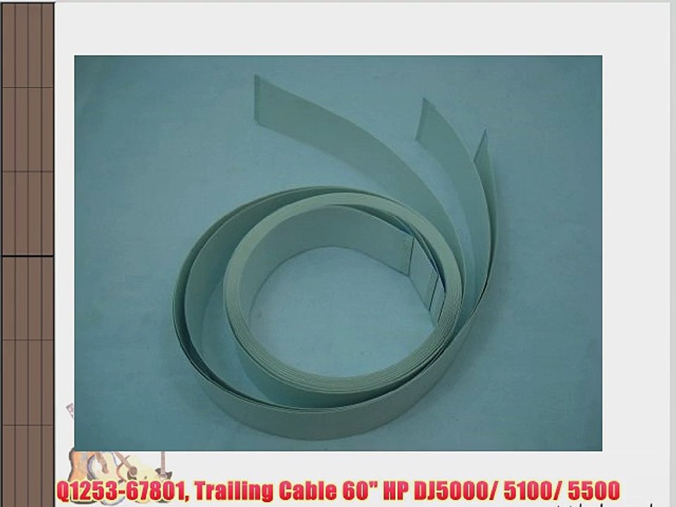 Q1253-67801 Trailing Cable 60 HP DJ5000/ 5100/ 5500