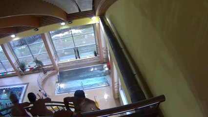 Red Tobogán Water Slide at Aquapark Olešná