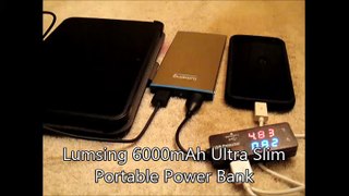 The Lumsing 6000mAh charger review