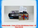 Holiday Bundle - 2 items: HP Envy 4500 Wireless Printer   HP Photo Card Kit