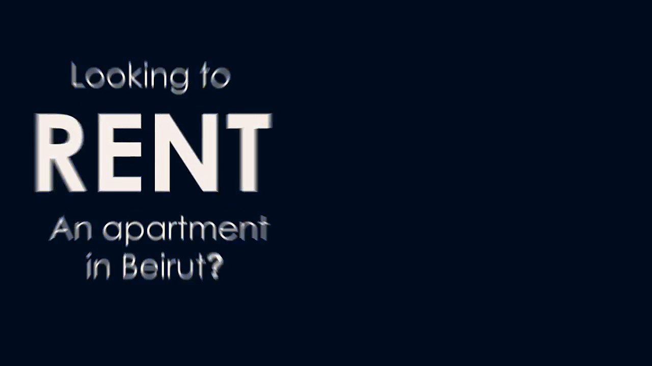 Looking for rent an apartment in beirut?