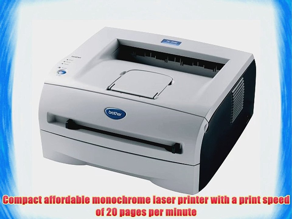 Remanufactured Brother HL-2040 Monochrome Laser Printer (EHL-2040)