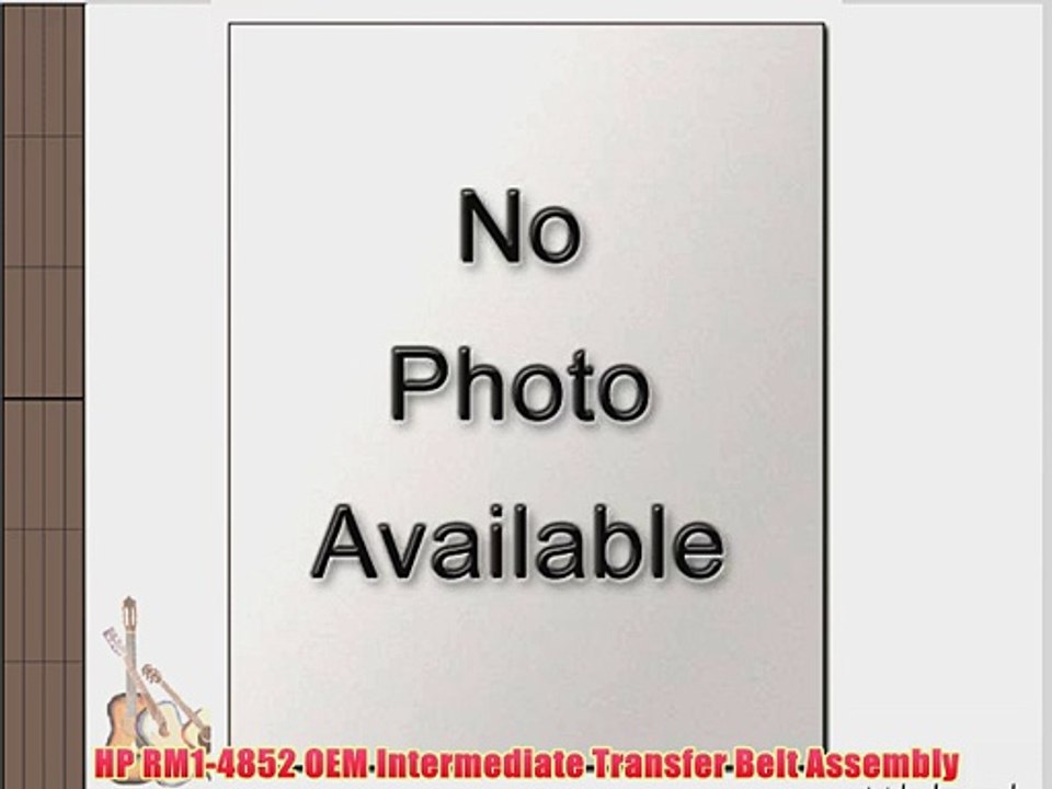 HP RM1-4852 OEM Intermediate Transfer Belt Assembly