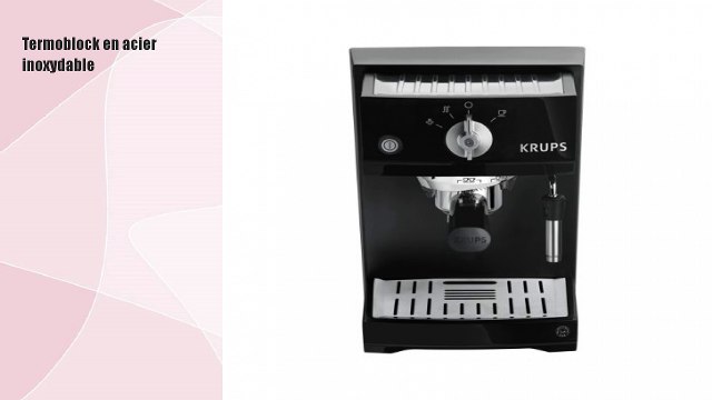 Krups XP 5210 Machine à expresso Piano 1 l Noir/acier