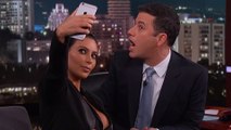 (WATCH) Kim Kardashian at Jimmy Kimmel Live! | Fan Interaction