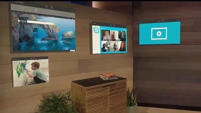 Microsoft HoloLens demo onstage at BUILD 2015 - PlayIt.pk