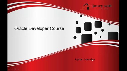 Oracle Developer Course in joury soft - Jordan
