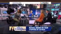 Russell Brand Destroys MSNBC Talk Show Host - Discusses Bradley Manning And Edward Snowden