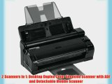 iVina BulletScan S300 Duplex Color Sheetfed Scanner with Detachable Mobile Scanner 15ppm/30ipm