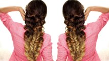 How to : EASY TOPSY-BRAID Hairstyle | Hair Tutorial