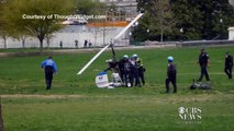 Watch: Man lands gyrocopter on U.S. Capitol's west lawn