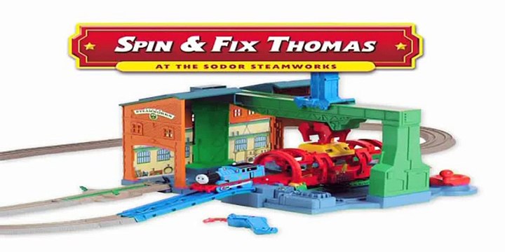 SPIN & FIX THOMAS at the Sodor Steamworks!