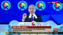 Kemal Kılıçdaroğlu, TOBB Genel Kurulu'nda Konuştu