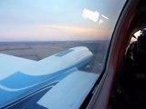 AIRPLANE CRASH, Ride inside the cabin during a crash of a Cessna 404