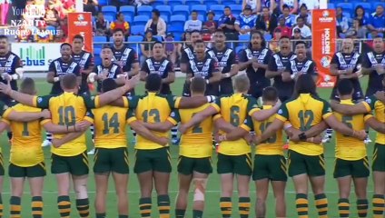 Le haka explosif des Junior Kiwis face aux Junior Kangaroos