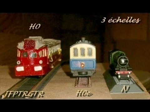 Modelisme ferroviaire-echelles-reseau