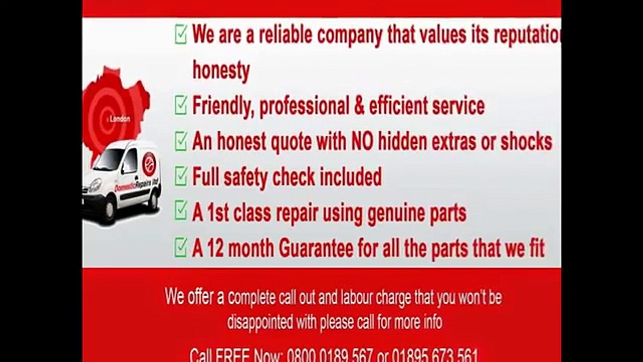 Domestic Repair Ltd- Washer Dryer Repairs London