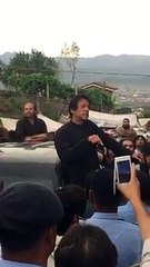 Imran khan Arguments with Dharna People at Bani Gala