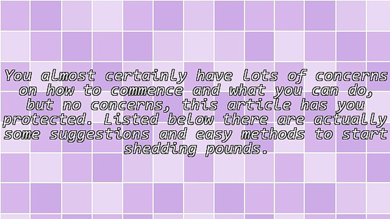 Drop Extra Pounds Using These Excellent Suggestions