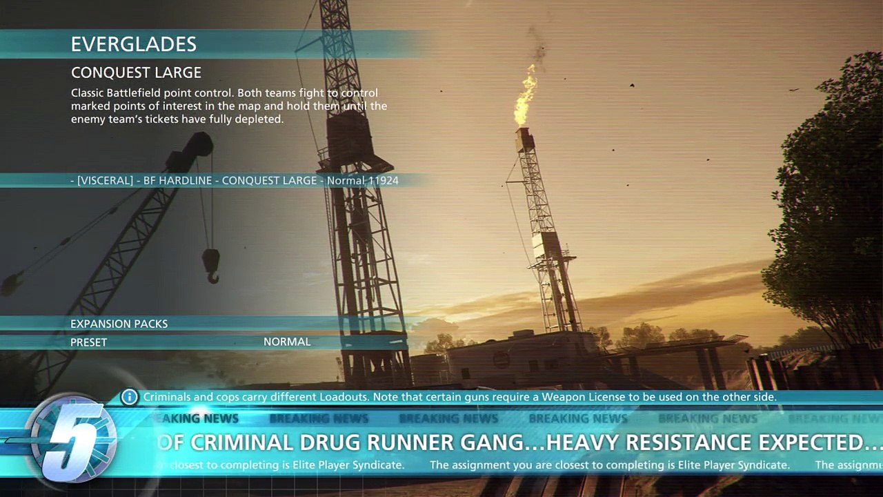 Battlefield™ Hardline 70 plus game
