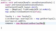 135. Android Application Development Tutorial - 135 - Compass and Map Controller