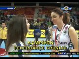 Polen Uslupehlivan Röportajı - Şampiyon Fenerbahçe Grundig Kupa Töreni